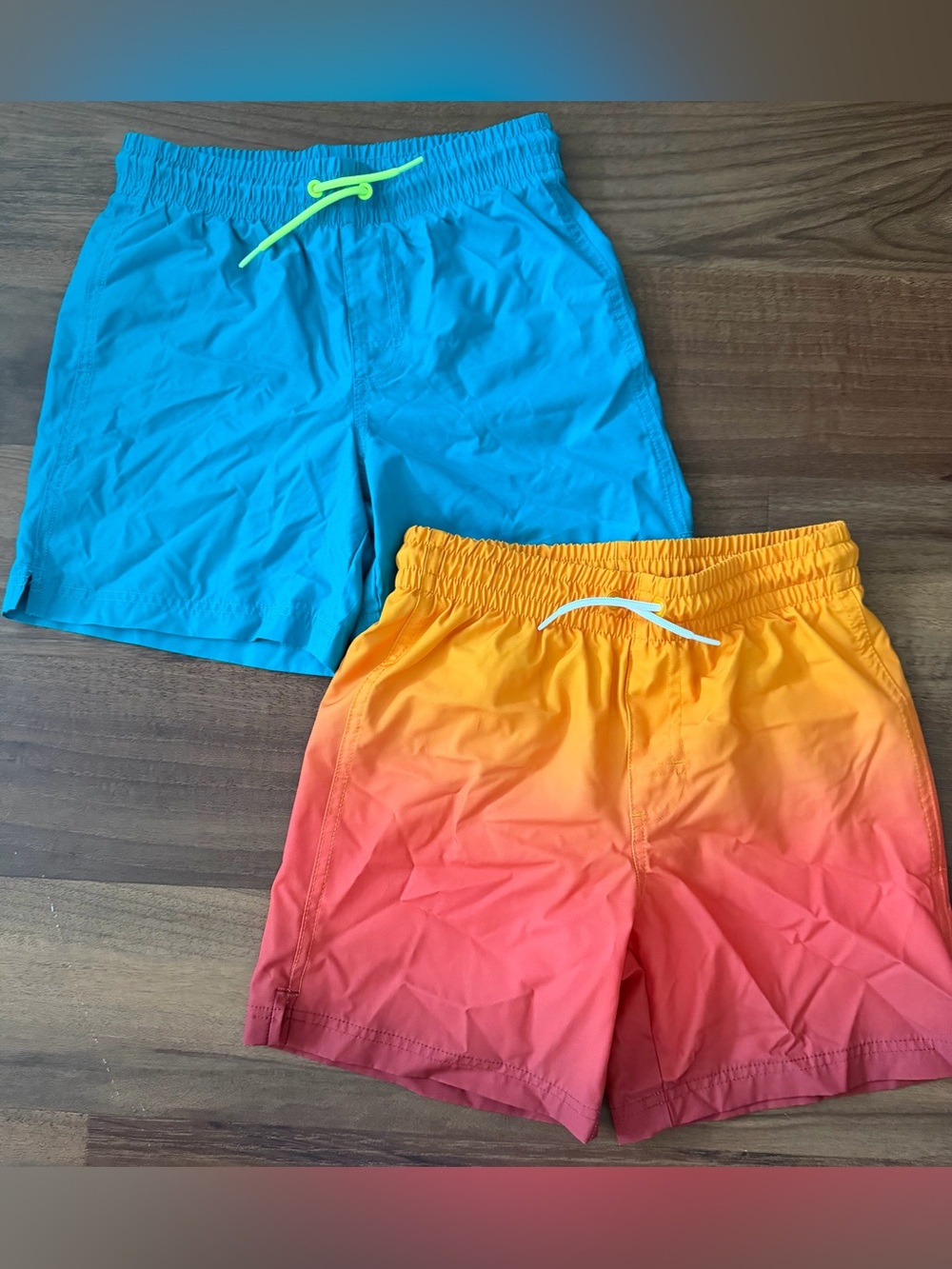 Old Navy Boys swim trunks, 10/12